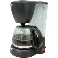 HTC 082970-62 Filterkaffeemaschine, Kunststoffgehäuse, Glaskanne, 6 Tassen