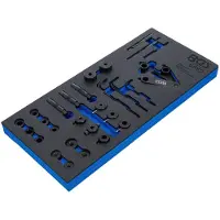 Bgs Tool Tray 1/3: Cylinder Head Drilling Gauge Tool Set, 1,11 kg