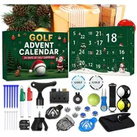 Generisch Golf-Adventskalender 2026 24-Golf-Adventskalender Praktische Golfausrüstung für Training und Platz