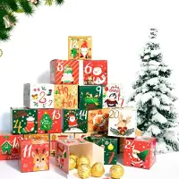 Merkloos Adventskalender zum Selbstbefüllen für Weihnachten