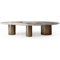 Xl Moebel Gmbh Esstisch Modern Bunt Marmor Optik Design Edel Luxus Oval Kuechentisch