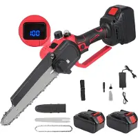 OEM Akku-Kettensäge, bürstenloser Motor, digitaler Batteriestatusanzeige, 21V 1000W