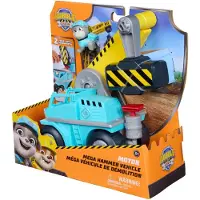 Rubble & Crew - Motors Mega-Hammer-Baufahrzeug mit Motor-Figur, 3 Jahr(e), Mehrfarbig