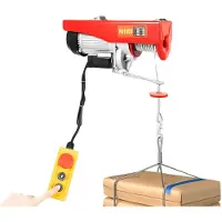 OEM Elektrische Winde, 1000 kg Tragfähigkeit, 1600W Leistung, 220V Spannung, 8m/min Hubgeschwindigkeit, 12m Drahtseillänge