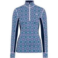Kari Traa - Women's Rose Half-Zip - Merinounterwäsche Gr XS blau