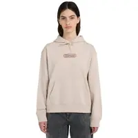 Element Kapuzensweatshirt "Too Wild", Damen, Gr. S, beige (oat milk), Obermaterial: 55% Baumwolle, 25% Baumwolle, 20% Polyester., Sweatshirts Kapuzensweatshirt