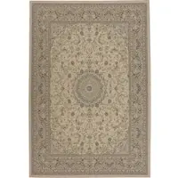 Theko Teppich "Flomi Classic" Gr. 5, beige, B:70cm H:4mm L:120cm, Baumwolle, Kunstfaser, Teppiche, Teppich, Flachgewebe, Orient-Optik, ideal im Wohnzimmer & Schlafzimmer
