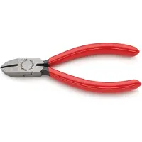 Knipex Seitenschneider mit Kunststoff überzogen schwarz atramentiert 125 mm - 7001125EAN