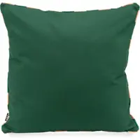 Hock Dekokissen H.O.C.K., grün (grün rosé, gestreift), Dekokissen_Sitzkissen_Kissenhüllen, B/L: 50cm x 50cm, 1 Stk., Bezug: 100% Polyacryl, gestreift, Dekokissen, B:50cm H:10cm L:50cm