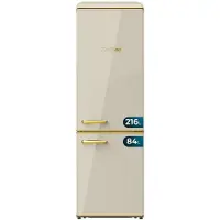 Cecotec 02757, 300 l, NoFrost-Funktion (Kühleinheit), SN-ST, 4 kg/24h, E, Beige