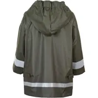 Sterntaler Regenjacke "Regenjacke ungefüttert uni", Mädchen, Gr. 98, grün (dunkelgrün), Obermaterial: 100% Polyester PES., Jacken Regenjacke