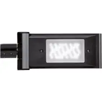 MAUL LED-Schreibtischleuchte MAULsolaris, silber, Höhe 64 cm