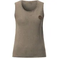 Witt Weiden Pullunder WITT "Stricktop Stricktop mit Rundhals-Ausschnitt", Damen, Gr. 40, beige (schlamm), Sportlich, Rundhals, Pullover Pullunder