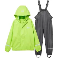 Helly Hansen Kids' Bergen 2.0 PU Rain Set thunder grey (831) 6