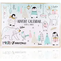Accentra Adventskalender Happy Holidays Für Mädchen Mit 24 Bade Körperpflege Und Accessoires Produkten Für Eine Abwechslungsreiche Und Verwöhnende Adventszeit