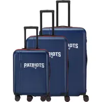 Travelite NFL - 4-Rollen-Trolley Set 3tlg. (New England Patriots)