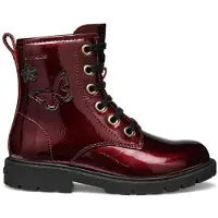 Geox JUNIOR J SHAYLAX GIRL ANKLE BOOTS BORDEAUX 32_EU