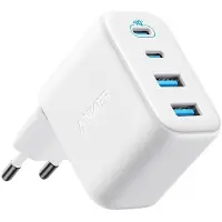Anker Zolo 50W Netzteil, weiß, mit 2x USB-C und 2x USB Anschlüssen