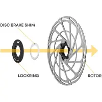 Jagwire Keilstücke Centerlock (x10)
