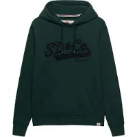 Superdry Washed Embroidered Relaxed Kapuzenpullover