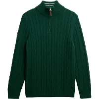 Superdry Preppy Cotton Cable Halbzippullover