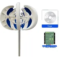 OEM Windkraftgenerator, leiser Betrieb, effiziente Energieproduktion, Mit em Controller-b, 5000W-b, 12V