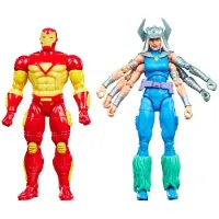 Hasbro Marvel Games Marvel Legends Actionfiguren 2er-Pack Iron Man & Marvel's Spiral 15 cm