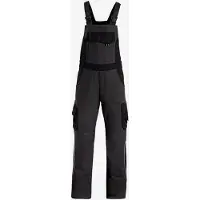 FHB Latzhose ECKHARD 130630 TWILL Gewebe Arbeitshose mit Knietaschen