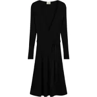 Bonprix Strickkleid mit Gürtel, ausgestellte Passform
