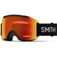 Smith - Squad2 2CP Mirror S2 + Storm Yellow Flash S1 - Skibrille Gr M bunt