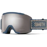 Smith - Squad2 2CP Mirror S3 + Storm Blue Sensor Mirror S1 - Skibrille Gr M grau