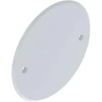Obo Bettermann OBO 2003748 Universaldeckel Ø84mm Polycarbonat/Acrylnitril-Butadien-Styrol weiß ZA 60-D - 25 Stück