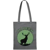 Eric Helmar Müller Urban Backwoods Oh Deer, Stofftasche, Farbe: Grau