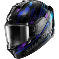 Shark D-Skwal 3 Inkrider Integralhelm Unisex Thermoplast schwarz, XL