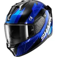 Shark Skwal i3 Ready Integralhelm Unisex Thermoplast schwarz, XS