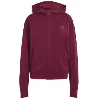 Adidas - Women's D4T Workout Full Zip Hooded Sweatshirt - Hoodie Gr L rot