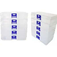 OEM Aufbewahrungsbox, abschließbares Design, transparente Eigenschaft, 10pcs