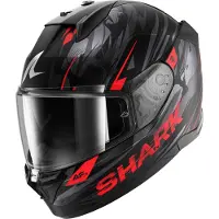 Shark D-Skwal 3 Inkrider Integralhelm Unisex Thermoplast schwarz, 2XL