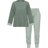 Ammann Schlafanzug "Damen langarm Shirt, lange Hose Night & Relax" 1 Stk.