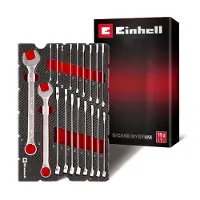 Einhell E-Case Werkzeugeinlage 19-tlg. Gabel-Ringschlüssel-Set