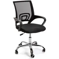 OEM Bürostuhl mit Lendenstütze, Netzrücken, schwarz-blau
