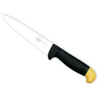 Due Buoi PROFESSIONELLES METZGERMESSER, ZWEI BUCHEN, 18 cm