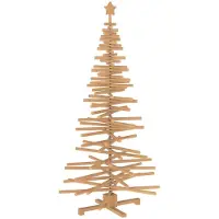 Syfax Holz Weihnachtsbaum KOTKA 180 cm Massives Kiefernholz