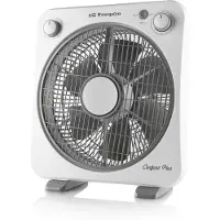 Orbegozo BF 0138, Haushalts-Lamellenlüfter, Grau, Weiß, Flur, AC, 40 W, 230 V
