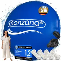 Monzana Poolkissen Winter XXXL Chlorbeständig 5m Rund