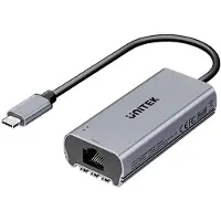 UNITEK Adapter USB-C - RJ45 5GBPS Stecker/Buchse