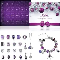 Merkloos Adventskalender mit Schmuck für 24 Tage