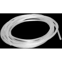 Markenlos Kunststoffrohr 2mm ID x 4mm OD - Flexibler PVC Schlauch - Lebensmittelechter PVC Rohr - 4 Meter Länge - Transparent - Schlagfest
