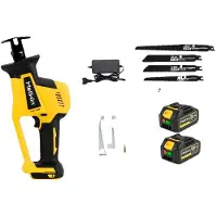 OEM Pendelsäge, 3600W Leistung, kompatibel mit 18V Batterien, 2xBatterie Set, 100V-240V EU Stecker Typ C