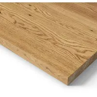 Dripio Eichenholz-Schreibtischplatte 120 cm, massiv, 2,5 cm dick